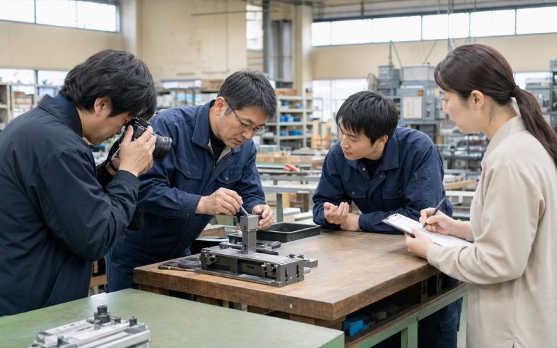 技術者の実作業と若手への説明を撮影・取材し、求人媒体の枠に依存しない自社採用ホームページの一次情報を作る企業現場